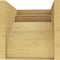 Ekena Millwork 11"W x 11"D x 11"H Wide Viola Rough Cedar Woodgrain TimberThane Corbel, Primed Tan CORUR11X11X11VIORCPR - alternate 5